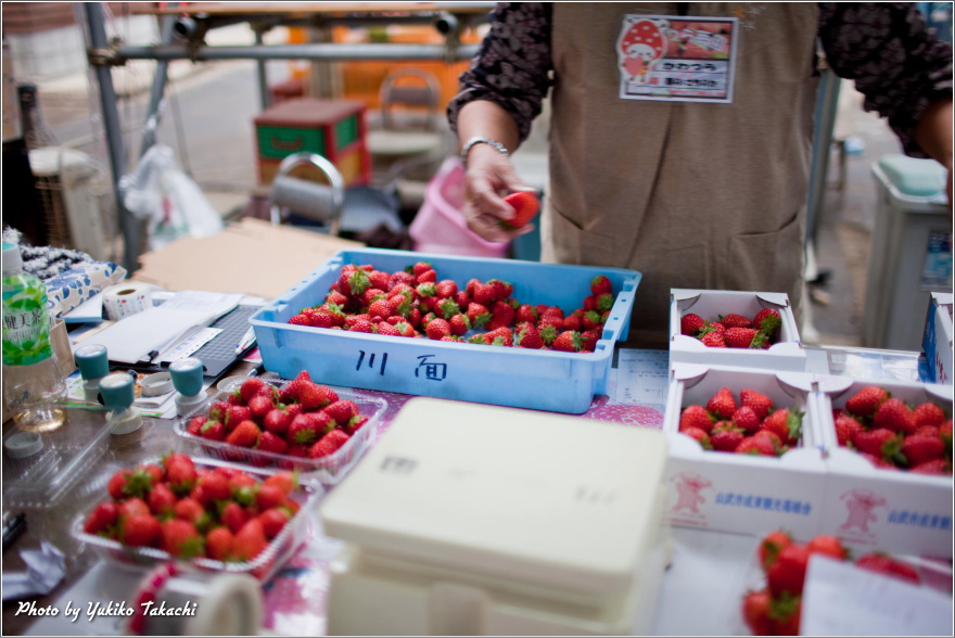 Green house of Kawatsura Strawberry Farm